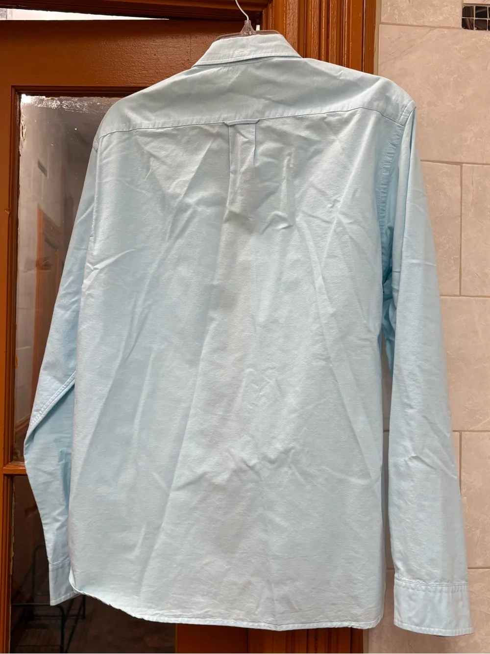 J. Crew Light Blue Button-Down Oxford Shirt
